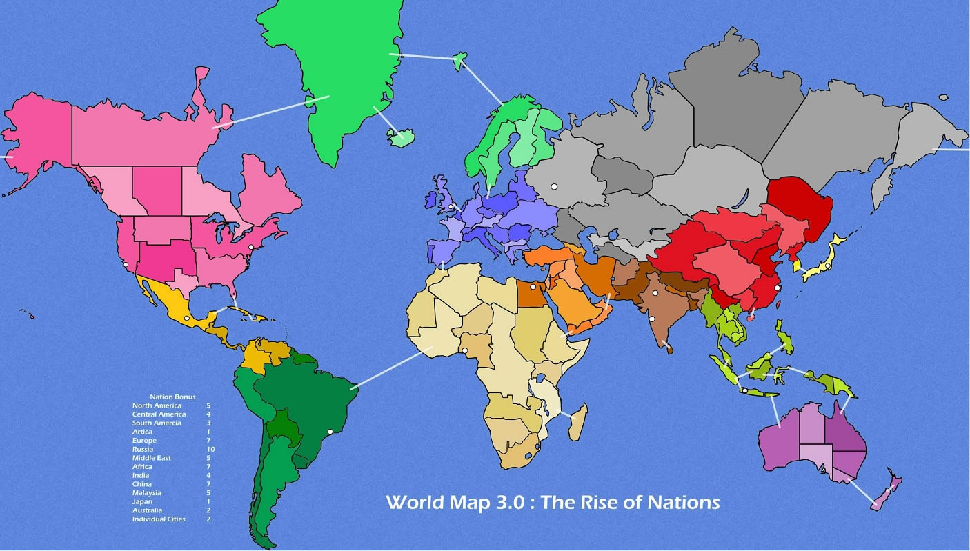 the map